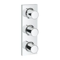 Grohe Unterputzventil Grohtherm F, 3-fach, Fertigmontageset für 35 031, ohne Unterputz-... GROHE-26880000 4005176759260 (Abb. 1)