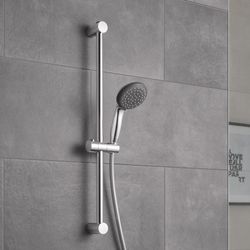 Grohe Vitalio Start 100 Brausestangenset, 2 Strahlarten, QuickFix, Chrom, 27948000... GROHE-27948000 4005176927874 (Abb. 1)