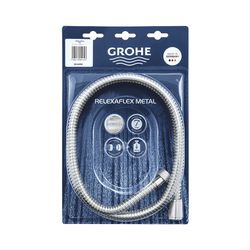 Grohe Relexaflex Metall Metallbrauseschlauch chrom 28140000... GROHE-28140000 4005176601323 (Abb. 1)