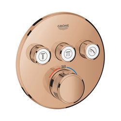 Grohe Grohtherm SmartControl Thermostat mit 3 Absperrventilen warm sunset 29121DA0... GROHE-29121DA0 4005176493201 (Abb. 1)