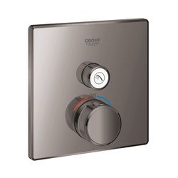 Grohe Grohtherm SmartControl Thermostat mit 1 Absperrventil hard graphite 29123A00... GROHE-29123A00 4005176558054 (Abb. 1)