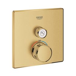 Grohe Grohtherm SmartControl Thermostat mit 1 Absperrventil cool sunrise gebürstet 2912... GROHE-29123GN0 4005176558122 (Abb. 1)