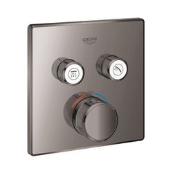 Grohe Grohtherm SmartControl Thermostat mit 2 Absperrventilen hard graphite 29124A00... GROHE-29124A00 4005176558139 (Abb. 1)