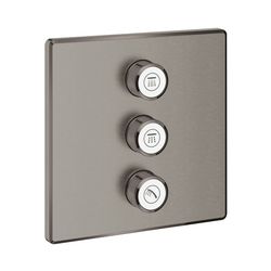 Grohe Grohtherm SmartControl 3-fach Unterputzventil hard graphite gebürstet 29127AL0... GROHE-29127AL0 4005176558382 (Abb. 1)