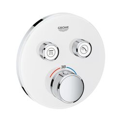 Grohe Grohtherm SmartControl Thermostat mit 2 Absperrventilen moon white 29151LS0... GROHE-29151LS0 4005176413551 (Abb. 1)