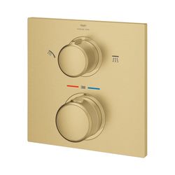 Grohe Allure Thermostat-Brausebatterie mit integrierter 2-Wege-Umstellung cool sunrise ... GROHE-29181GN2 4005176559037 (Abb. 1)