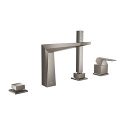 Grohe Allure Brilliant 4-Loch-Einhand-Wannenkombination Hard Graphite gebürstet... GROHE-29405AL0 4005176760112 (Abb. 1)