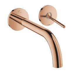 Grohe Atrio 2-Loch-Waschtisch-Wandbatterie Warm Sunset, Fertigmontageset, Ausladung 221... GROHE-29406DA0 4005176762741 (Abb. 1)