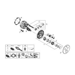 Grohe Thermostat Grohtherm SmartControl, 2 Absperrventile, Fertigmontageset für Rapido ... GROHE-29507KF0 4005176782534 (Abb. 1)