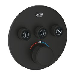 Grohe Thermostat Grohtherm SmartControl, 3 Absperrventile, Fertigmontageset für Rapido ... GROHE-29508KF0 4005176782541 (Abb. 1)