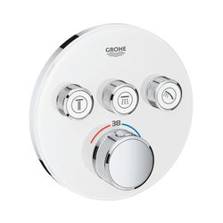 Grohe Grohtherm SmartControl Thermostat mit 3 Absperrventilen moon white 29904LS0... GROHE-29904LS0 4005176413568 (Abb. 1)