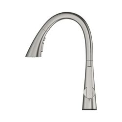 Grohe Zedra Touch Elektronische Einhand-Spültischbatterie 1/2" supersteel 30219DC2... GROHE-30219DC2 4005176466557 (Abb. 1)