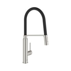 Grohe Concetto Einhand-Spültischbatterie 1/2" supersteel 31491 Brause ausziehbar... GROHE-31491DC0 4005176343315 (Abb. 1)