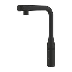 Grohe Essence 1-Loch-Einhand-Spültischbatterie SmartControl Phantom Black, ausziehbarer... GROHE-31928KF0 4005176782701 (Abb. 1)