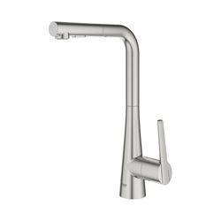 Grohe Zedra Einhand-Spültischbatterie 1/2" supersteel 32553DC2... GROHE-32553DC2 4005176466656 (Abb. 1)