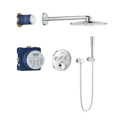 Grohe SmartControl Duschsystem Unterputz chrom 34709000... GROHE-34709000 4005176413803 (Abb. 1)