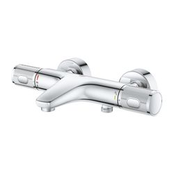 Grohe Precision Feel Thermostat-Wannenbatterie 1/2", Wandmontage, QuickFix, Chrom, 3478... GROHE-34788000 4005176613050 (Abb. 1)