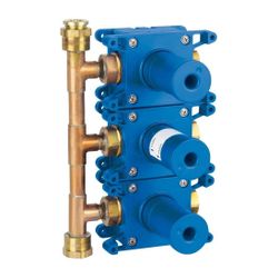 Grohe Rapid Einbauboxo C für Unterputzventil 26880000 3 Zu-/Abgänge... GROHE-35031000 4005176908330 (Abb. 1)