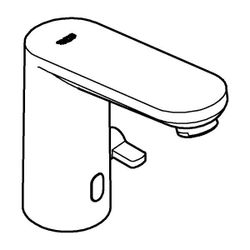 Grohe Infrarot-Elektronik für Waschtisch Eurosmart CE, M-Size, mit Mischung, Steckertra... GROHE-36325002 4005176318771 (Abb. 1)