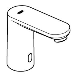 Grohe Infrarot-Elektronik für Waschtisch Eurosmart CE, M-Size, ohne Mischung, 6V Lithiu... GROHE-36439001 4005176695605 (Abb. 1)