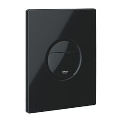 Grohe Cosmopolitan Arena WC-Betätigung, Drückerplatte, Glossy Black, 2-Mengen-, Start/S... GROHE-38844KV0 4005176737862 (Abb. 1)