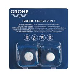 Grohe Fresh Tabs 2-in-1-WC-Tabs für den Spülkasten 38882000 Duft Reinigung Kalk... GROHE-38882000 4005176879197 (Abb. 1)