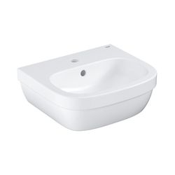 Grohe Euro Keramik Handwaschbecken Alpinweiß, 450x400mm, 1 Hahnloch, mit Überlauf, aus ... GROHE-39324000 4005176407123 (Abb. 1)