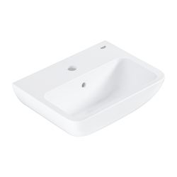 Grohe BauEdge Handwaschbecken Keramik wandhängend 450x350mm, Alpinweiß, 1 Hahnloch, mit... GROHE-39806000 4005176636462 (Abb. 1)