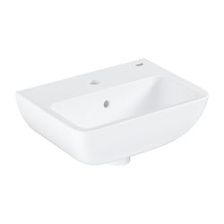 Grohe BauEdge Handwaschbecken Keramik wandhängend 450x350mm, Alpinweiß, 1 Hahnloch, mit... GROHE-39806000 4005176636462 (Abb. 1)