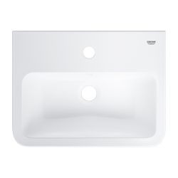 Grohe BauEdge Handwaschbecken Keramik wandhängend 450x350mm, Alpinweiß, 1 Hahnloch, mit... GROHE-39806000 4005176636462 (Abb. 1)