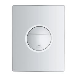 Grohe Nova C Light WC-Betätigung Chrom für 2-Mengen, Start/Stopp-Betätigung, mit LED, s... GROHE-39972000 4005176759550 (Abb. 1)