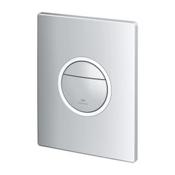 Grohe Nova C Light WC-Betätigung Chrom für 2-Mengen, Start/Stopp-Betätigung, mit LED, s... GROHE-39972000 4005176759550 (Abb. 1)