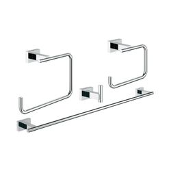 Grohe Essentials Cube Bad-Set 4 in 1 chrom 40778001... GROHE-40778001 4005176328657 (Abb. 1)