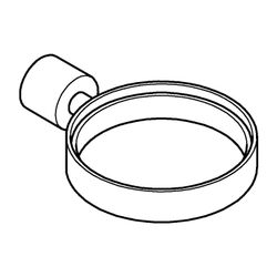 Grohe Atrio Halter Warm Sunset für Seifenschale oder Fön-Einsatz... GROHE-40885DA0 4005176753978 (Abb. 1)