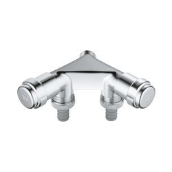 Grohe Original WAS® Doppelventil 'Einfach' 1/2" chrom 41022000... GROHE-41022000 4005176281914 (Abb. 1)