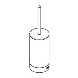 Grohe Selection WC-Bürstengarnitur, Phantom Black, Wandmontage... GROHE-41215KF0 4005176782435 (Abb. 1)