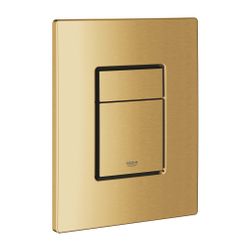 Grohe Abdeckplatte Cool Sunrise gebürstet mit Drucktaste, 42371GN0... GROHE-42371GN0 4005176741852 (Abb. 1)
