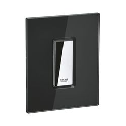 Grohe Abdeckplatte mit Drucktaste, Velvet Black, 42373KS0... GROHE-42373KS0 4005176884573 (Abb. 1)