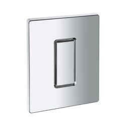 Grohe Abdeckplatte mit Drucktaste, Mattchrom, 42377P00... GROHE-42377P00 4005176885013 (Abb. 1)