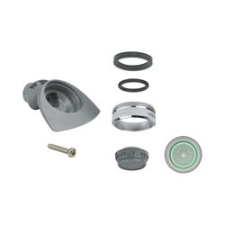 Grohe Mousseur, Außengewinde M24x1, Durchflussklasse PCA, 5,7l/min bei 3 bar, Chrom, 42... GROHE-42582000 4005176484599 (Abb. 1)
