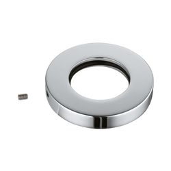 Grohe Rosette für Contropress Durchgangsventile, Chrom, 42981000... GROHE-42981000 4005176149733 (Abb. 1)