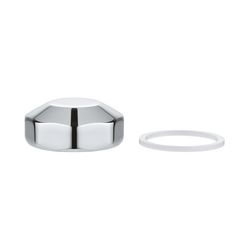 Grohe Deckel komplett für WC-Druckspüler Aufputz, Chrom, 43104000... GROHE-43104000 4005176154676 (Abb. 1)