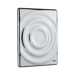 Grohe Abdeckplatte komplett für Spülkasten, Wandeinbau, Edelstahl, 43553000... GROHE-43553000 4005176157820 (Abb. 1)