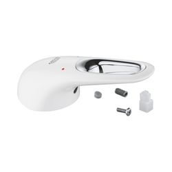 Grohe Metallbügelhebel für Einhand-Brausebatterie 1/2" mit 35mm Kartusche, Moon White, ... GROHE-46940LS0 4005176350887 (Abb. 1)
