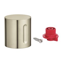 Grohe Absperrgriff mit Kappe für Thermostat-Fertigmontageset, Nickel gebürstet, 47898EN... GROHE-47898EN0 4005176553776 (Abb. 1)