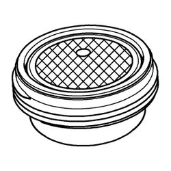 Grohe Strahlregler, Außengewinde, M24x1, Durchflussklasse PCA, 6,8l/min, integriert, Mü... GROHE-48377000 4005176468339 (Abb. 1)