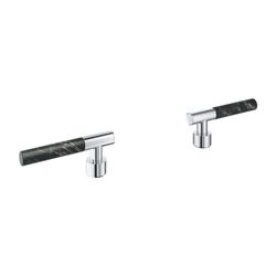 Grohe Atrio PC Hebelgriffe Vanilla Noir Caesarstone Chrom für 21134/21140/20587/2093/25... GROHE-48459000 4005176523809 (Abb. 1)