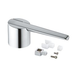 Grohe Hebel mit Kappe für 35mm Kartusche, StarLight Oberfläche, Chrom, 48476000... GROHE-48476000 4005176523526 (Abb. 1)