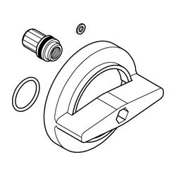 Grohe Rückflussverhinderer für Seitenbrausen... GROHE-48545000 4005176658181 (Abb. 1)