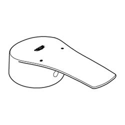 Grohe Hebel Chrom, 48549000... GROHE-48549000 4005176674464 (Abb. 1)